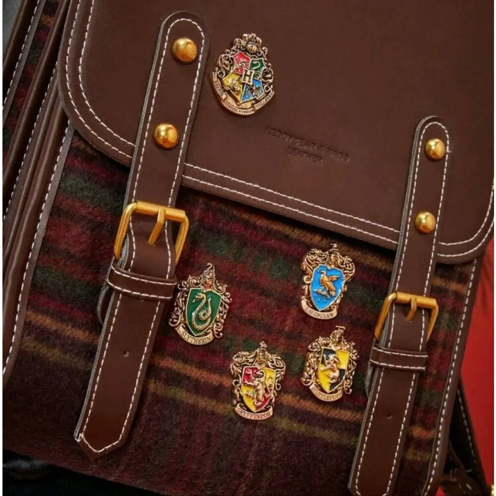 Harry Potter Hogwarts House Enamel Pins - Set Of 5